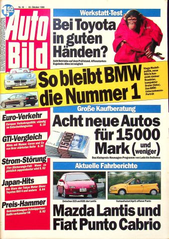 Deckblatt Auto Bild (43/1993)